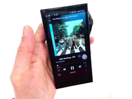 Astell&Kern SA700 plays MQA files on Tidal