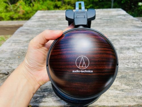 ATH-AWKT with Kokutan wood earcups