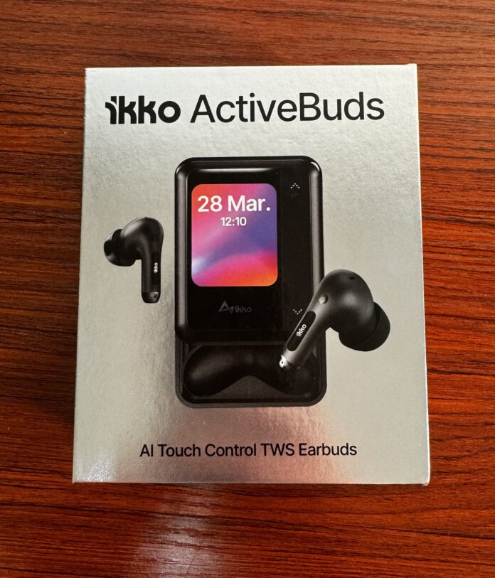 Ikko ActiveBuds in their box