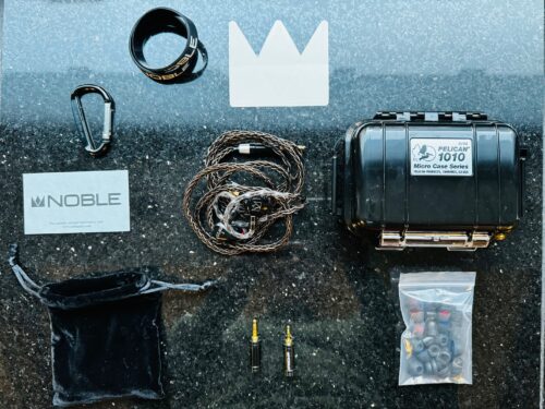 Noble Audio Stage 3 comes packed with lots of stuff.