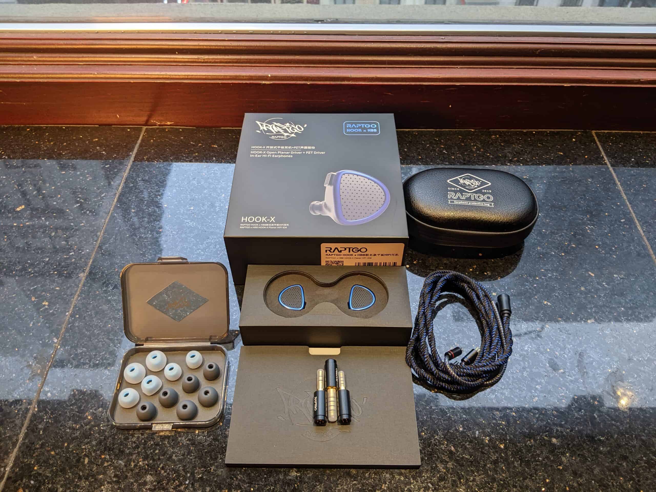 Raptgo x HBB, Hook-X, IEM, in-ear monitor, planar, open back