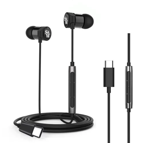 Best Type-C Earphones for Samsung Pixel 8 are made by Strauss & Wagner